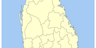 Harta e poshtë e jugut, Sri Lanka