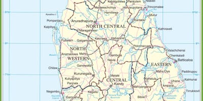 Harta e Sri Lanka politike